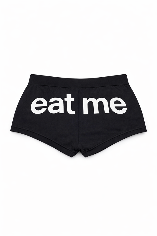 JOSIAH AMAREE EAT ME BIKER SHORTS