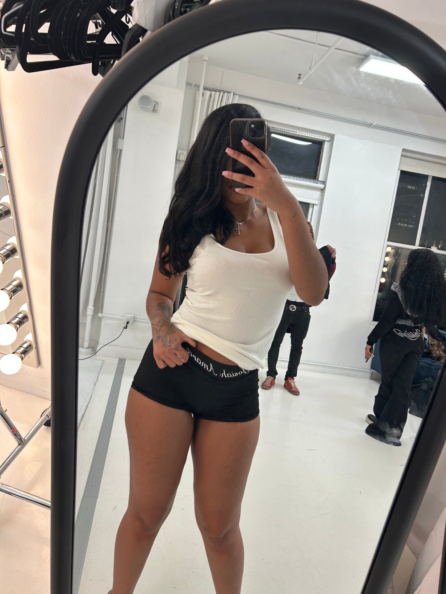 JOSIAH AMAREE EAT ME BIKER SHORTS